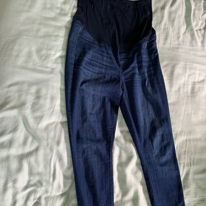 Maternity denim jean pants